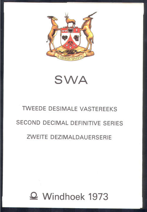 SWA 1973 2ND DEFINITIVE ISSUE