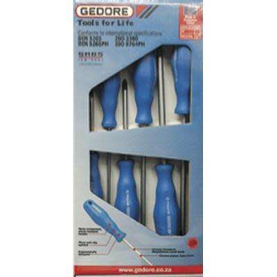 Gedore 6 Pcs Screw Driver Set