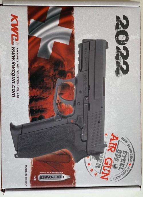 KWC 2022 GAS GUN METAL SLIDE (CO2 GUN)