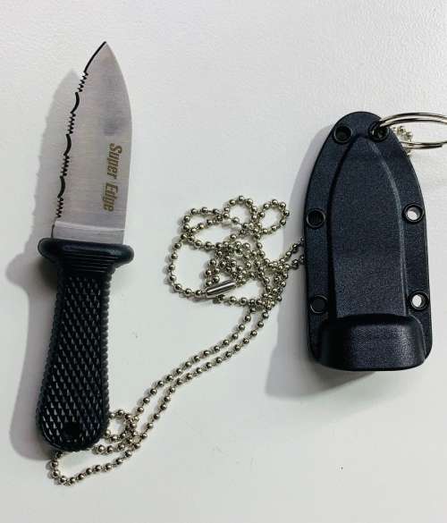 SOG SMALL FIXED BLADE KNIVES  INSTINCT MINI 1.9 INCH FULL TANG BELT KNIFE AND BOOT KNIFE W/TACTICAL