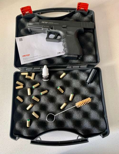 G19 C blank gun combo ( including 10 blank bullets)