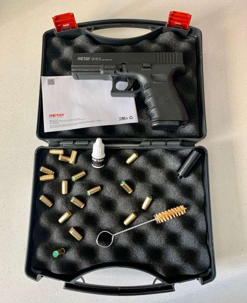 G19 C blank gun combo ( including 10 blank bullets)