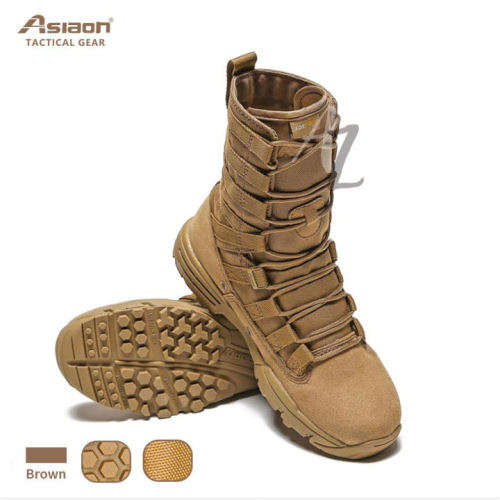 ASIAON High Cut Tactical Boots 579 for Military Outdoor and Hiking Activities