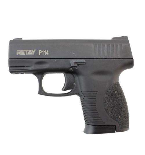 Retay Blank Gun - P114 Black include 5 blank Bullets