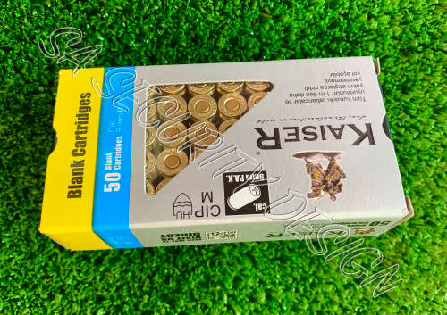 9mm P.A.K blank cartridges ( box of 50 )