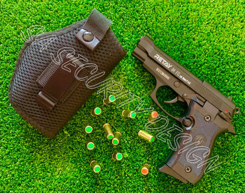 RETAY 84 FS BLANK GUN COMBO (retay 84FS +10 blank and 2 pepper bullets+holster)