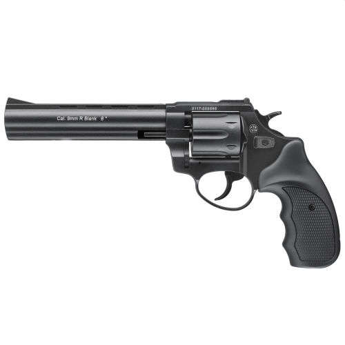 Zoraki R1 6 inch blank firing revolver cal.9mm P.A.K -black- include 6 blank rounds and holster
