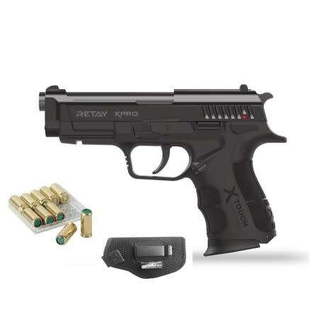 Retay XPRO Blank and Pepper Gun + 10 Blank Rounds and Holster