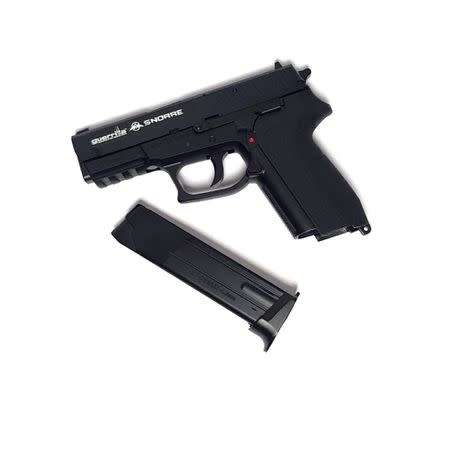 Guerrilla Snorre Co2 Gas Pistol Kit with Laser & Holster