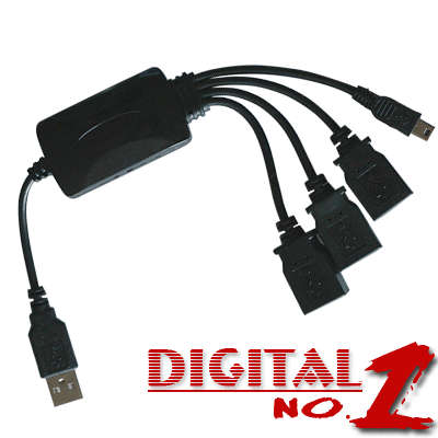 Brand new USB 2.0 Hi-speed 4 Ports Mini Hub