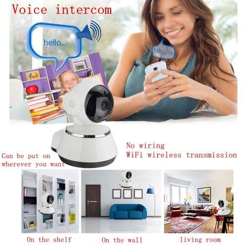 *** 720P HD WIFI Wireless Pan Tilt Camera Security Network Night Vision ***