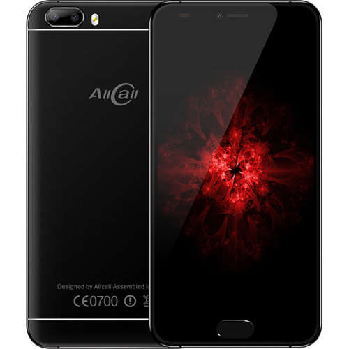 AllCall Bro 5.0-Inch Android 7.0 Dual Rear Cameras 1GB RAM 16GB ROM Touch ID Quad-Core 3G Smartphone