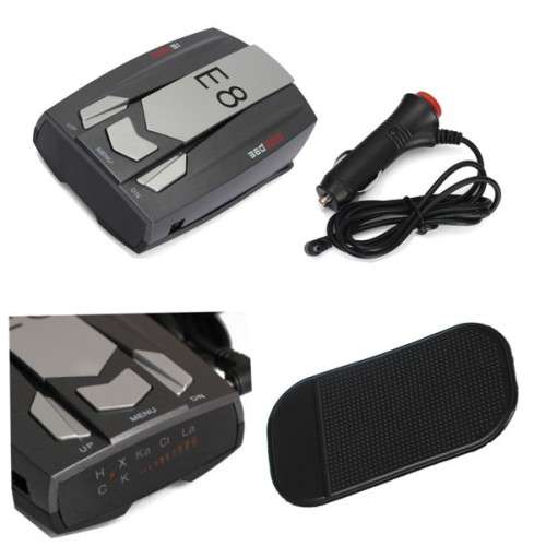Radar Detector 360 Degree Full Band Scanning Voice Anti-Police LED GPS E8