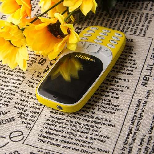 VKworld Z3310 Feature Phone 2.4 Inches 3D screen Amplified Phone speaker