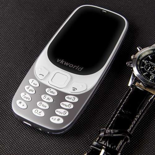 VKworld Z3310 Feature Phone 2.4 Inches 3D screen Amplified Phone speaker