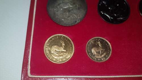 1975 Long Proof Set with Gold Coins