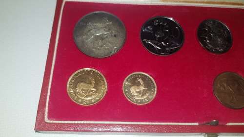 1975 Long Proof Set with Gold Coins