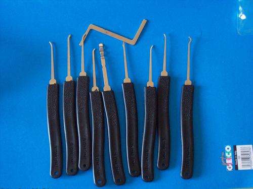 9-Piece Set Lock Picks Exallent buy....!