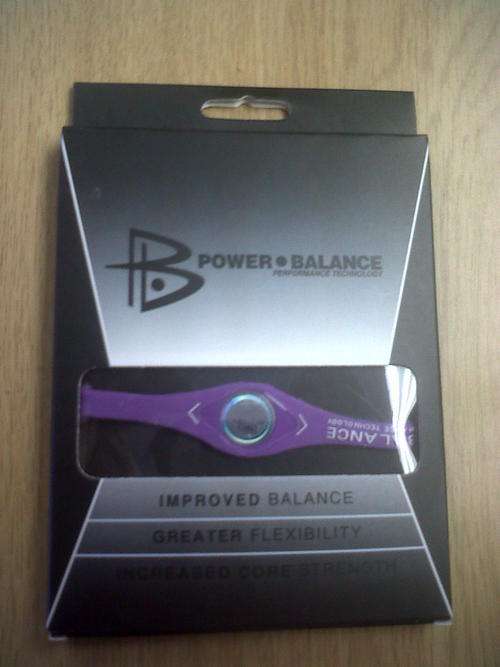 POWER BALANCE WRISTBAND PURPLE - CRAZY SPECIAL