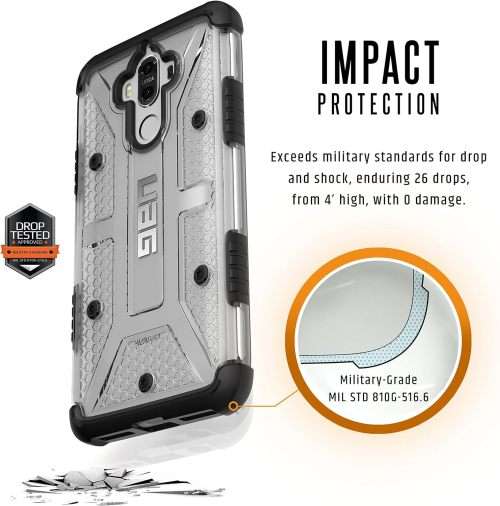 CLEARANCE SALE! UAG Huawei Mate 9 Plasma Feather-Light Rugged Military Drop Tested Phone Case [ICE]