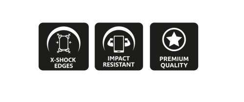 CLEARANCE SALE!  x-doria Impact Core Cover - Drop Tested -  Samsung Galaxy J7 Prime - Black