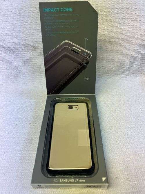 CLEARANCE SALE!  x-doria Impact Core Cover - Drop Tested -  Samsung Galaxy J7 Prime - Black