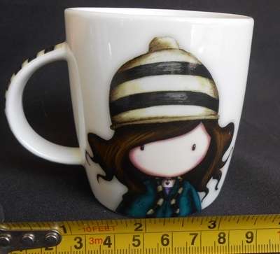 very popular collectable mug by santoro s gorjuss the foxes