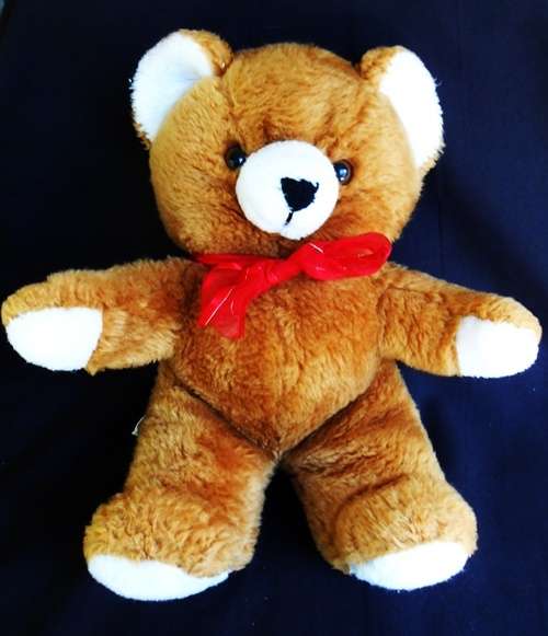 collectable vintage Bunjy teddy bear Made in South africa.