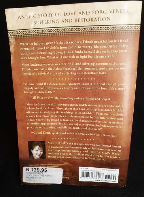 Love amid the Ashes a novel by Mesu Andrews