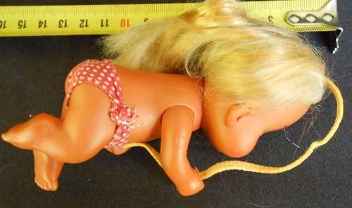 vintage collectable IMPCO Sun Bunnies doll  sassy doll or hula doll in red bikini 1960 1970 s