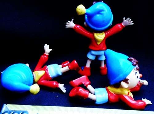 Noddy figures vintage  set of three