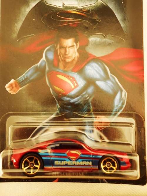 Hot Wheels Batman vs Superman Deco Car 7 cars complete set 1-7 new in packet
