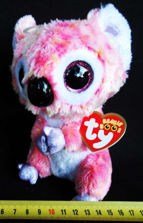 Ty Beanie Boos Kasey the pink koala