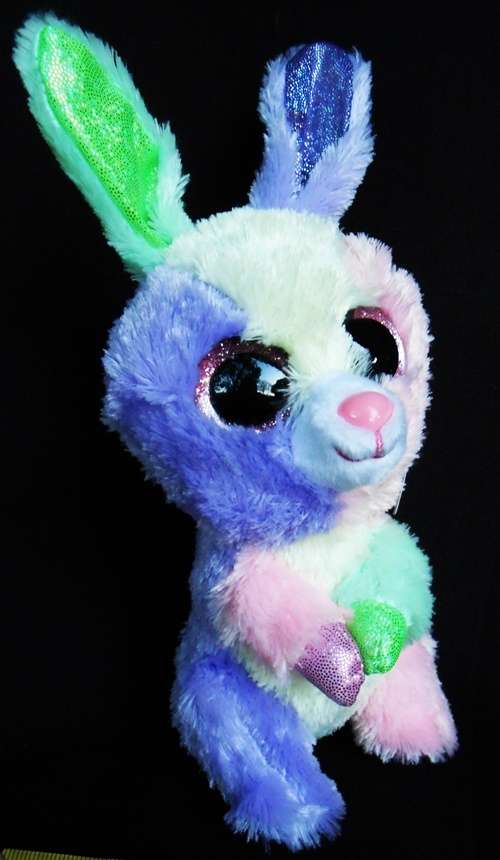 Ty Beanie Boo Bloom  the multicolor bunny