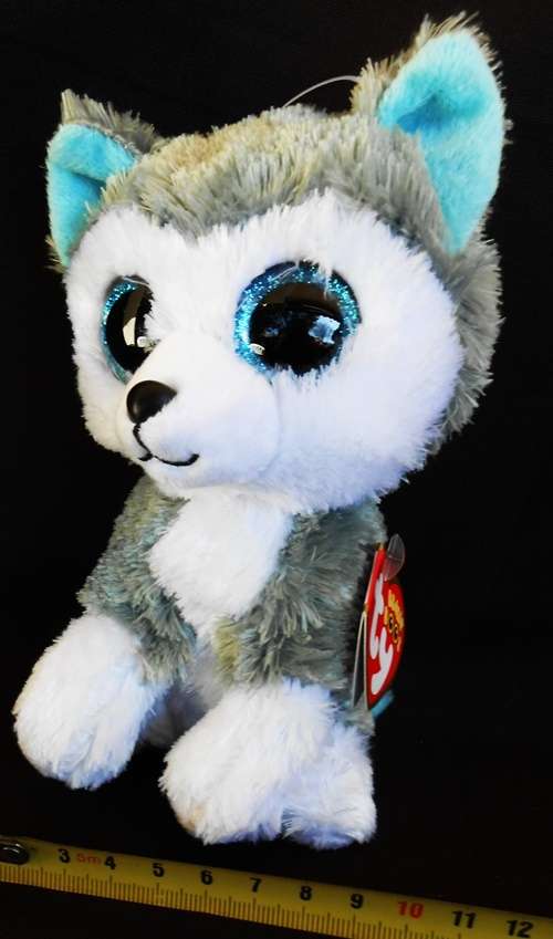 Ty Beanie Boos Slush the husky puppy plush toy