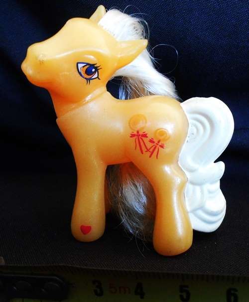 #4  BUTTERSCOTCH LOLLIPOP  McDonalds Happy Meal Toy Figure My Little Pony 2005