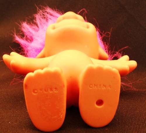 Vintage  Russ Troll from 1990 s with pink hair