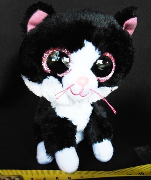 Ty Beanie Boos Pepper the black and white kitten