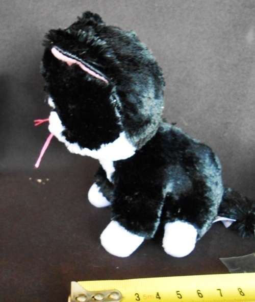 Ty Beanie Boos Pepper the black and white kitten