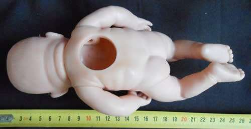 baby boy doll chubby newborn look anatomically correct