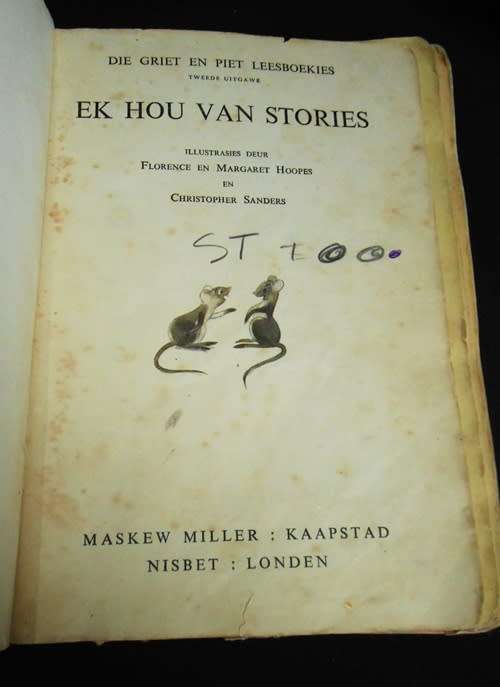 Ek hou van Stories Die griet en Piet leesboekies