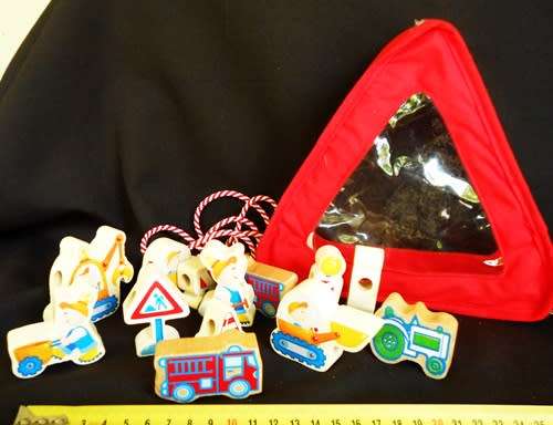 Haba Bambini Beads Construction. educational toy