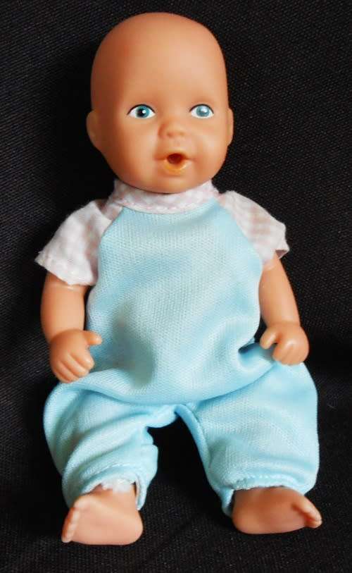 Mini New Born Baby doll by Simba with extra clothes