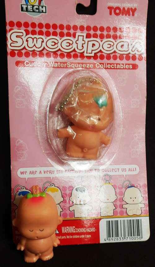 Sweetpeas Cuddly water squeeze collectable dolls two dolls