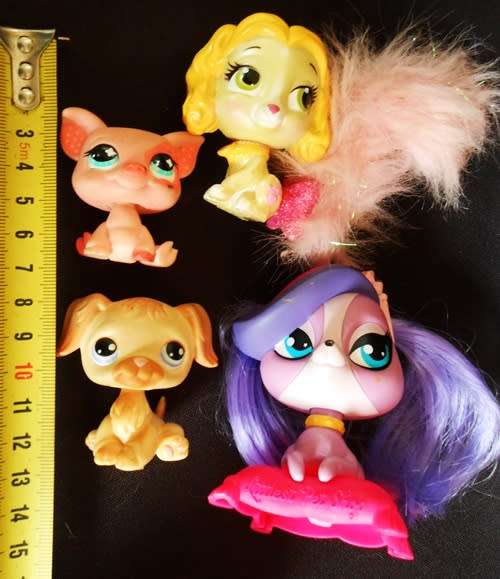 Littlest Pet Shop four figures