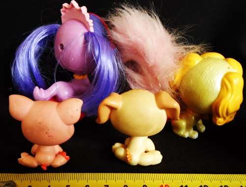 Littlest Pet Shop four figures