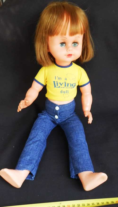 Collectable Hard Plastic and Vinyl doll from 1970 s sold through living and loving magazine