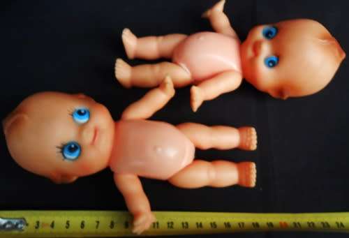 Two Identical Kewpie Dolls 16 cm