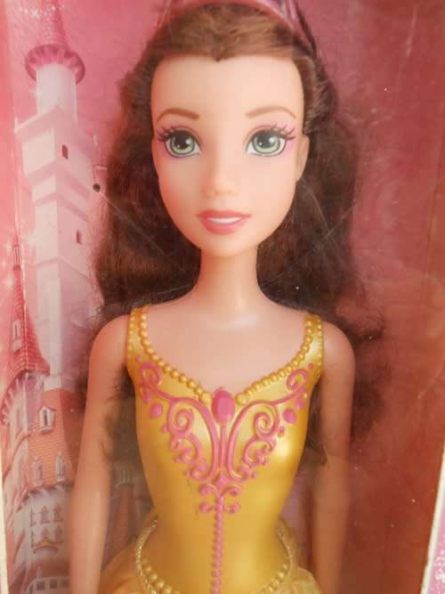 Disney Princess Belle Doll Mattel 2011 NIB