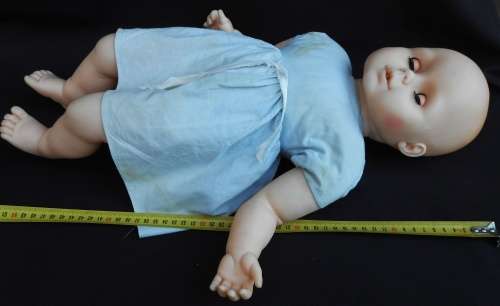 collectable vintage Baby Angel doll by Prima 53 cm from 1980s. price reduced